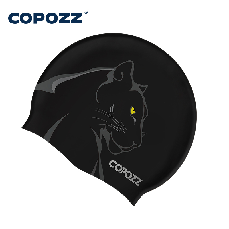 Swim Hat Silicone - COPOZZ Sports nautiques femmes hommes bonnet