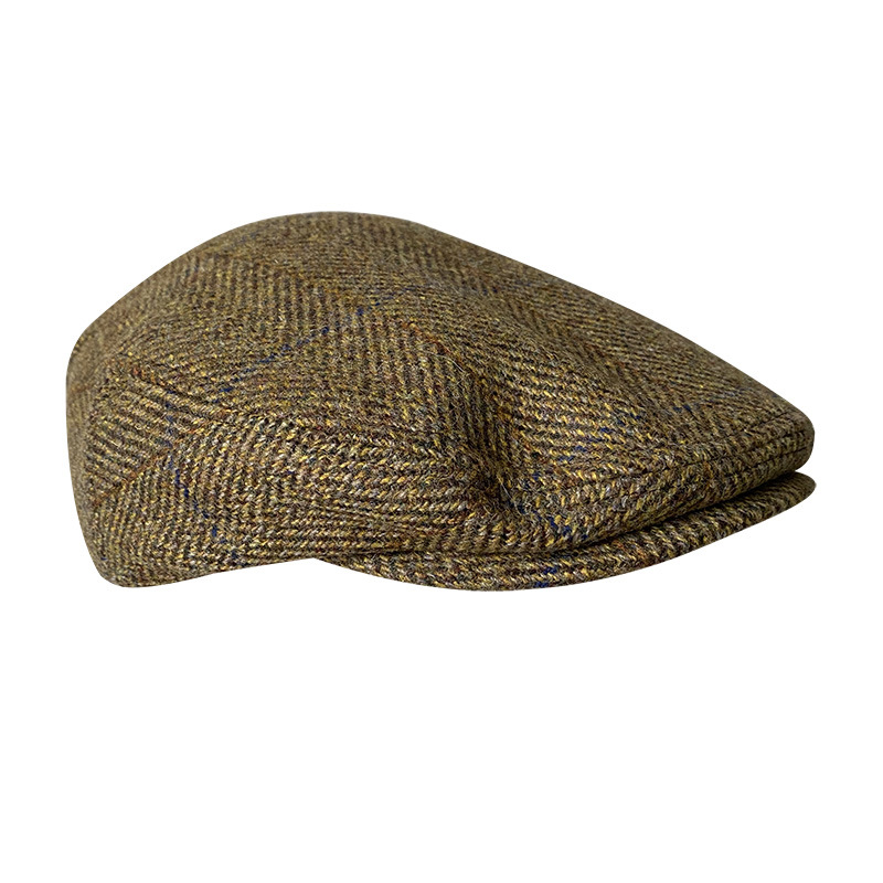 Casquette plate en laine rayée - Newsboy Cap Ivy avis et prix