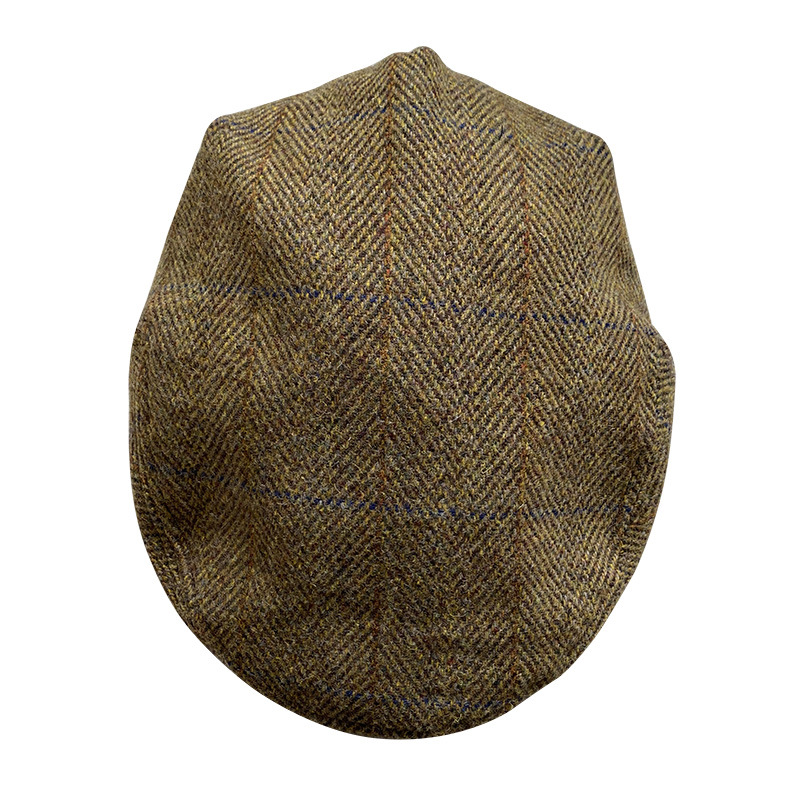 Casquette plate en laine rayée - Newsboy Cap Ivy avis et prix