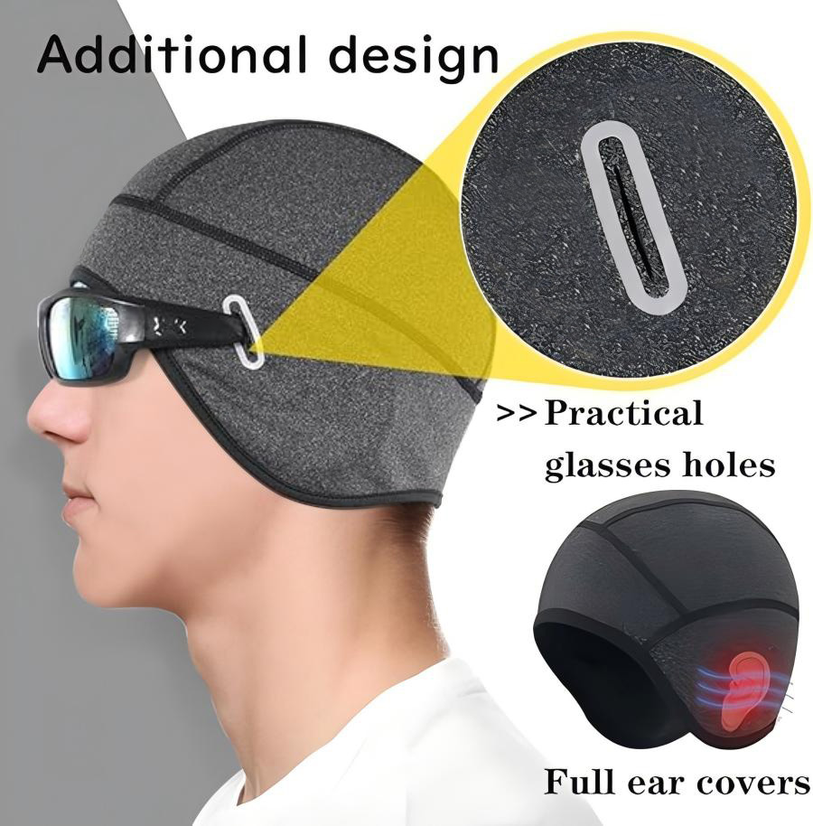 Bonnet unisexe coupe-vent en p - Skull Cap Helmet Liner avis et prix