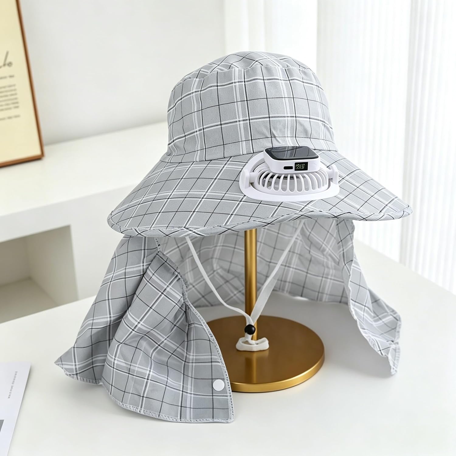 1PC Chapeau ventilateur solair - Visor Sun Hat avis et prix