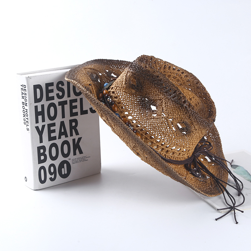 Chapeau de paille rétro espagn - Cowboy Hat Straw avis et prix