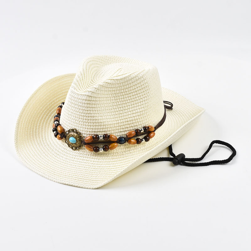 Chapeau de cowboy occidental e - Cowboy Hat Straw avis et prix