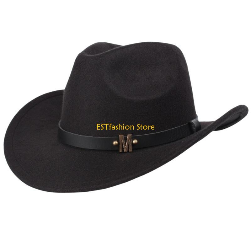 Y5GC – bandeau chapeau Cowboy, - Cowboy Hat Straw avis et prix